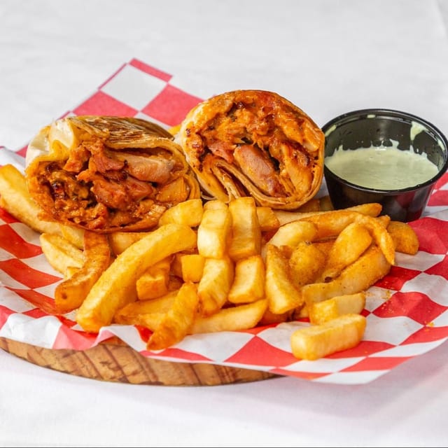 Chicken Shawarma Sandwich.