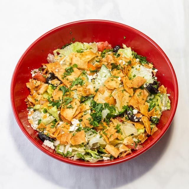 Fattoush Salad Large.