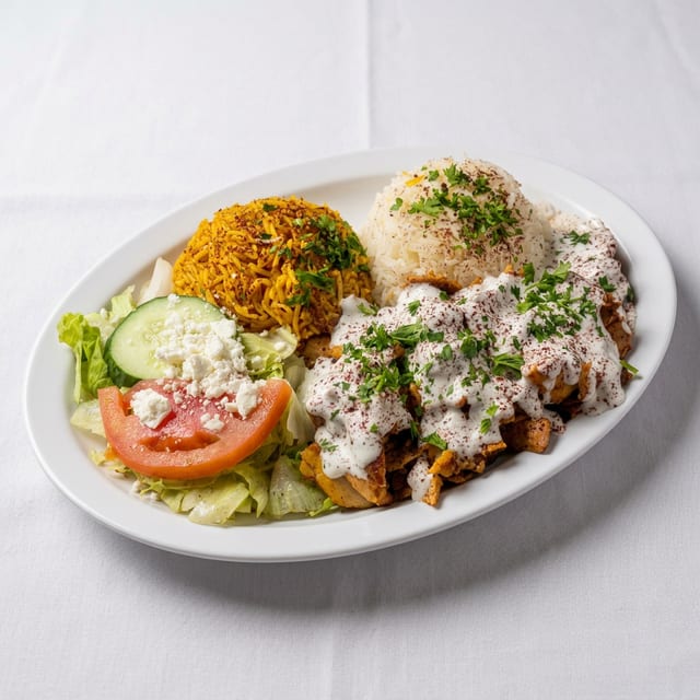 Chicken Shawarma Platter.
